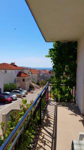Balkón alebo terasa v ubytovaní Apartments Butkovic