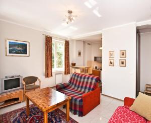 Posedenie v ubytovaní Apartament w Sercu Starówki