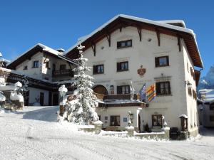 Schlosshotel Chastè v zimě