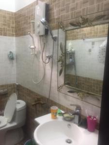 Koupelna v ubytování Villa Du lịch HUY HOÀNG