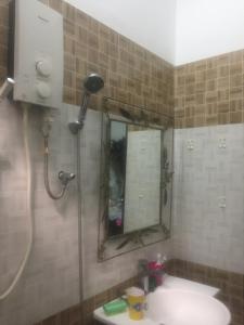 Koupelna v ubytování Villa Du lịch HUY HOÀNG