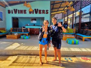 Hosté ubytování Divine Divers Gili Meno