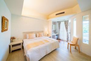 Voodi või voodid majutusasutuse Mong Shan Homestay toas