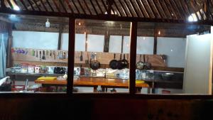 Dapur atau dapur kecil di Hotel Alas Garden