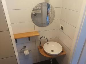 Koupelna v ubytování Cicha Dolinka
