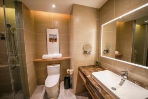 Vannituba majutusasutuses Atour Hotel (Nanjing Xianlin University City Shengchuangyuan)