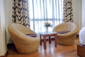 Setusvæði á Hotel Shreesu