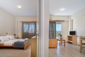 Ένα ή περισσότερα κρεβάτια σε δωμάτιο στο Veronica Hotel +28 φωτογραφίες