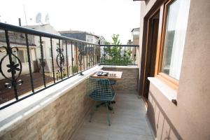 Balkón nebo terasa v ubytování T-Square Residence
