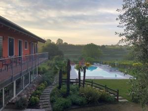 A view of the pool at Agriturismo Al Dugale or nearby