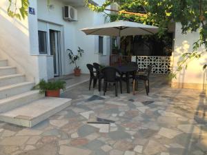 Patio nebo venkovní prostory v ubytování Apartment Nehaj