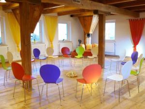 Posedenie v ubytovaní Waldviertler Seminarhaus Gauguschmühle