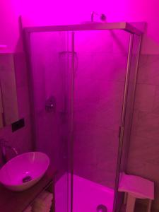 Koupelna v ubytování Hotel Altinate