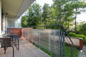 Balkón alebo terasa v ubytovaní Jantar Apartamenty- Zielone Tarasy