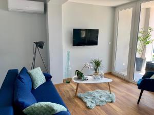 TV a/nebo společenská místnost v ubytování Deluxe Suites Mandić