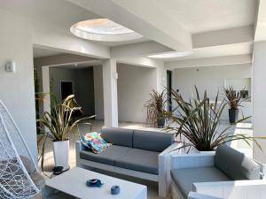 Posezení v ubytování Deluxe Suites Mandić