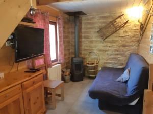 Μια τηλεόραση ή/και κέντρο ψυχαγωγίας στο Le chalet du Brabant