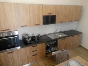Kuchyň nebo kuchyňský kout v ubytování b＆b casa d'amicis