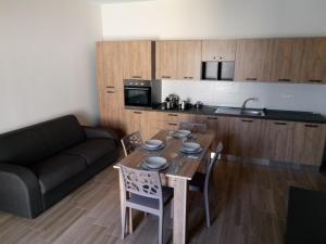 Kuchyň nebo kuchyňský kout v ubytování b＆b casa d'amicis
