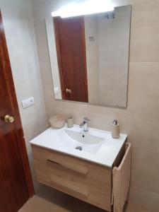 Kúpeľňa v ubytovaní Fantástico apartamento en la playa