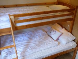 Letto o letti in una camera di Nya Skogsgården Hostel