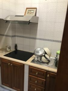 Kuchyňa alebo kuchynka v ubytovaní Tiny House Basilio