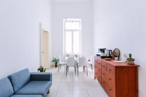 Posezení v ubytování Pangea e Panthálassa B&B