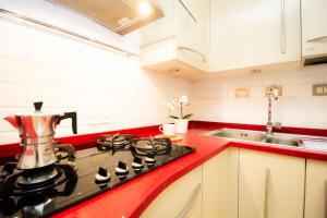 A kitchen or kitchenette at InnPisaRentals 2- Pisa Books & Tower Apartment