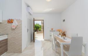 Kuchyň nebo kuchyňský kout v ubytování Apartment Rosetta