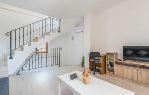 TV a/nebo společenská místnost v ubytování Apartment Rosetta