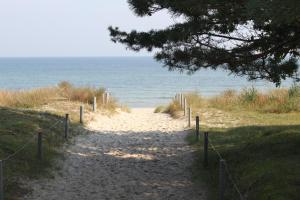 Naturlandschaft in der Nähe des Ferienhauses