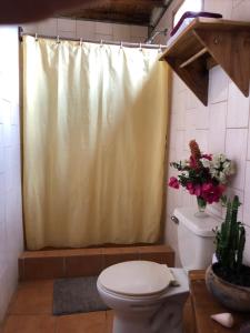 Kupatilo u objektu Hostal Rutamar