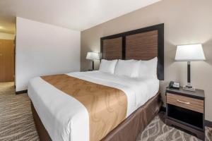Postel nebo postele na pokoji v ubytování Quality Inn & Suites