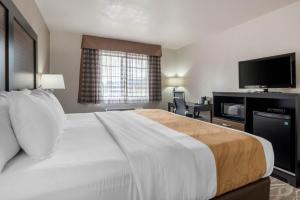 TV a/nebo společenská místnost v ubytování Quality Inn & Suites