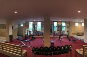 Fitness centrum a/nebo fitness zařízení v ubytování Oka's Guest House Canggu