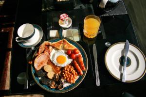 Mat på bed-and-breakfastet eller i nærheten