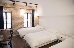 Letto o letti in una camera di Old Bazaar Rooms
