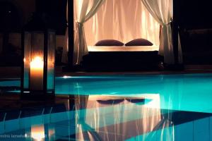 The swimming pool at or close to Villa Dolphin Akrata