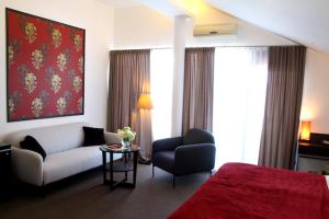 Posezení v ubytování Margis Hotel & SPA