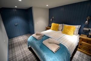Кровать или кровати в номере Craiglockhart Lodge