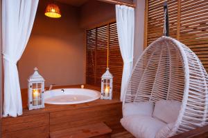 Koupelna v ubytování Arwen Hotel
