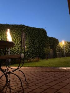 Zahrada ubytování B&B Villa Etelka