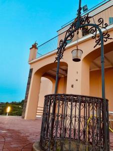 Balkón nebo terasa v ubytování B&B Villa Etelka