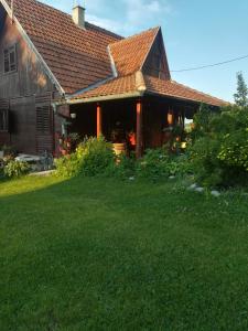 Zahrada ubytování Apartmani Beslic