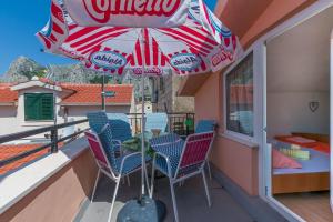Balkón alebo terasa v ubytovaní Apartment Mandic + 21 fotografií