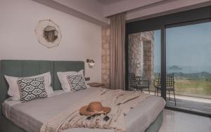 Posteľ alebo postele v izbe v ubytovaní Zinos Luxury Villa + 32 fotografií