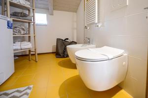 A bathroom at Casetta Gattini