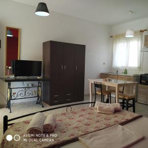 A kitchen or kitchenette at Apartments Onar