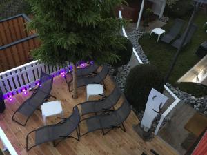 Balkón nebo terasa v ubytování Harmonie Hotel Rust