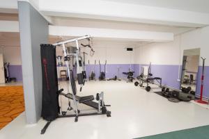 Fitnes oz. oprema za telovadbo v nastanitvi Garni Sport Hotel Prebold